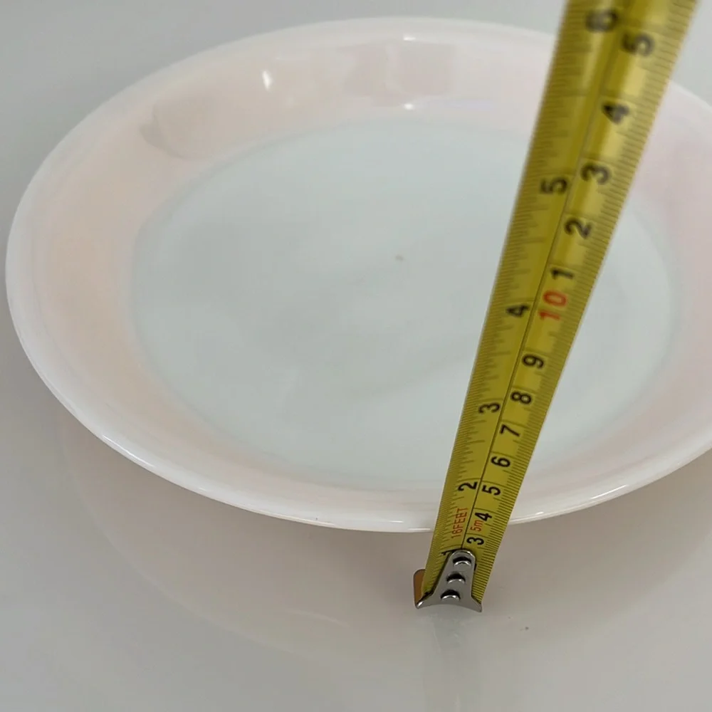 Fire King Peach Luster Baking Dish Pie Pan Vintage